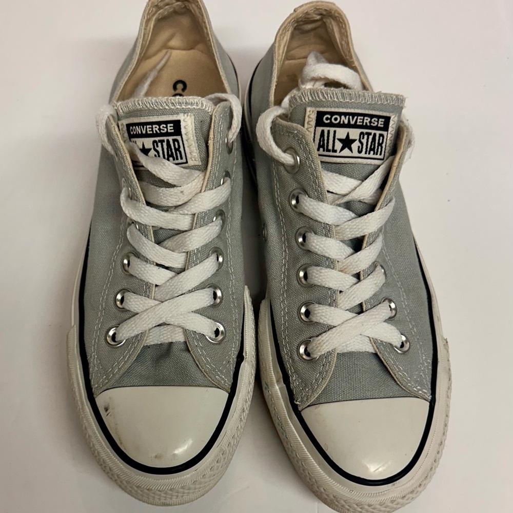 Converse Light Gray All Star Sneakers